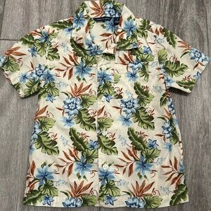 Janie and Jack Beautiful Floral Pattern T Shirt